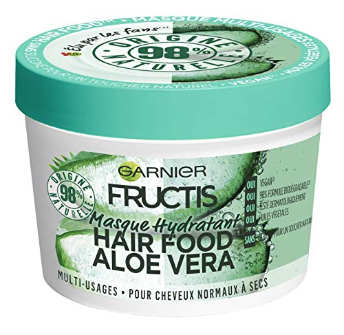 Garnier Fructis Hair Food Mehrzweck-Maske, Aloe, 390 ml, 3 Stück