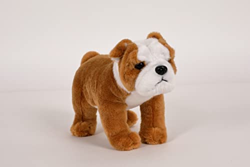Trigon Stofftier Bulldogge, 24 cm, Kuscheltier, Plüschtier, Hund Haustier, Bulldoggen