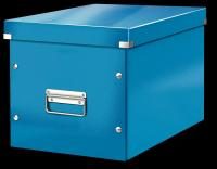 LEITZ Aufbewahrungsboxen Click&Store Cube groß blau 30,0 l - 32,0 x 36,0 x 31...