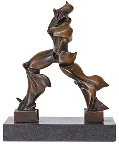aubaho Bronzeskulptur nach Umberto Boccioni Bronze Figur Skulptur Statue Replika