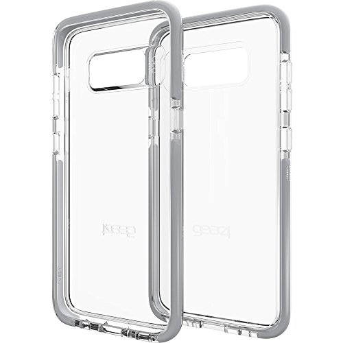 Gear4 Piccadilly Phone Case/Handyhülle Schutzhülle D30 Schutz kompatibel mit Samsung Galaxy S8 - Silber/Silver