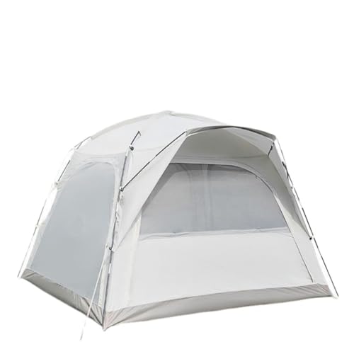 Zelt Campingzelt Im Freien, Tragbares Camping-Zelt Mit Silberner Beschichtung, Faserhalterungszelt, Reiseverdunkelungs- Und Regensicheres Zelt Zelte (Color : G, Size : A)