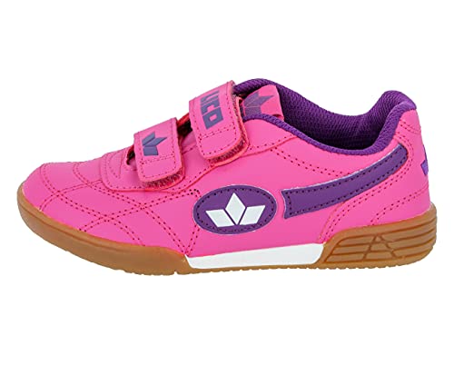 Lico Bernie V Mädchen Multisport Indoor Schuhe, Pink/ Lila/ Weiß, 28 EU