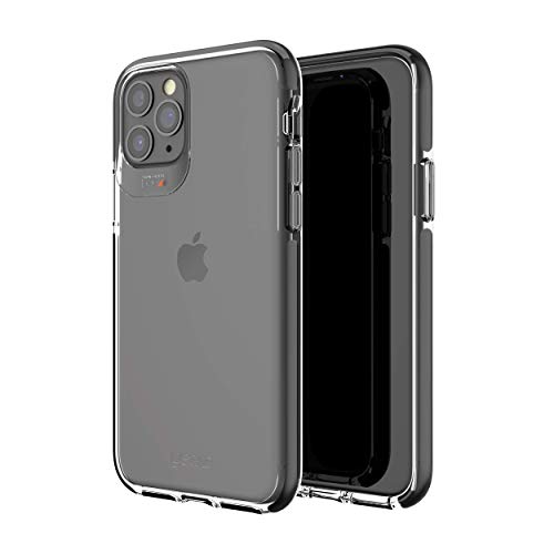 Gear4 Betty Compatible with iPhone 12 5.4 Case, Advanced Impact Protection with Integrated D3O Technology Phone Cover - Black, 702006033, Piccadilly Black