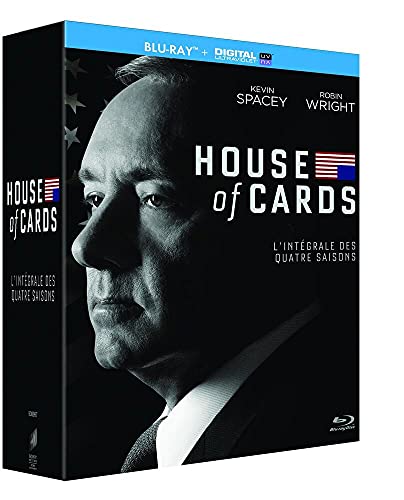 Coffret house of cards, saisons 1 à 4 [Blu-ray] [FR Import]