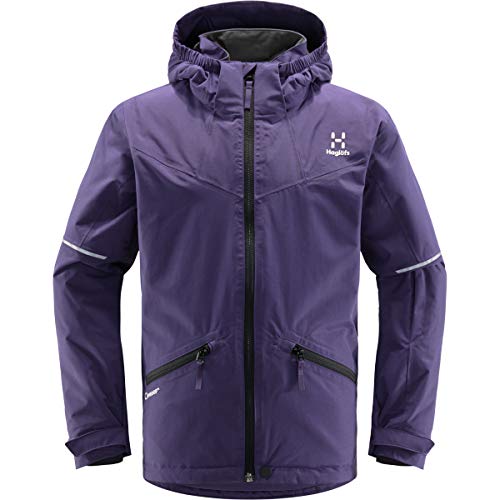 Haglöfs Skijacke Kinder Niva Insulated Jacket wasserdicht, Winddicht, atmungsaktiv, wärmend Purple Rain 146 146