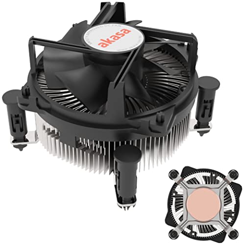 Copper Core Cooler for Intel LGA1700 up to 125W TDP. pushpin (AK-CC6606BP01)