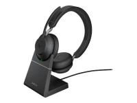 Jabra Evolve2 65 MS Stereo Headset On-Ear schwarz