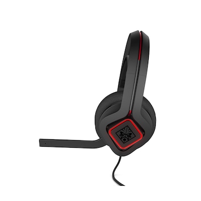 OMEN Mindframe Prime Gaming Headset (FrostCap-Technologie, Virtual Surround Sound, Noise-Cancelling, Mikrofon, On-Ear, RGB-Beleuchtung, USB-A-Anschluss) schwarz