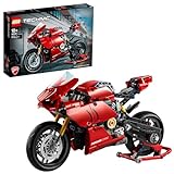 LEGO 42107 Technic Ducati Panigale V4 R Motorrad-Modell, Supermotorrad-Schaustück für Sammler, als Home- oder Büro-Deko, Modellbausatz für Kinder und Erwachsene