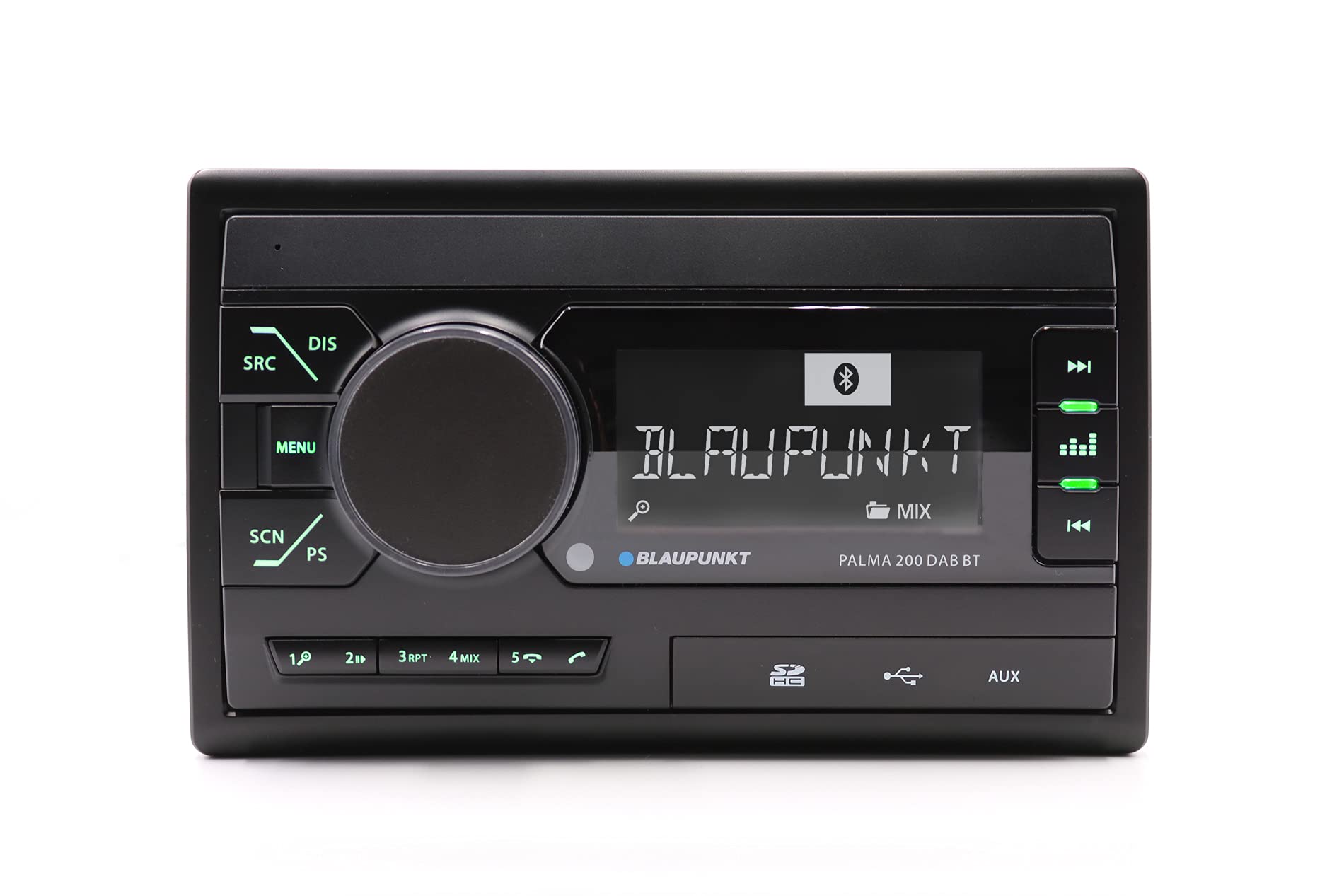 Blaupunkt Palma 200 DAB BT, 2-DIN Autoradio, DAB+, Bluetooth, Freisprecheinrichtung, USB, SD-Kartenleser, Aux-Eingang, 160 Watt