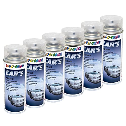 Klarlack Lack Spray Car's Dupli Color 385858 glänzend 6 X 400 ml