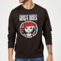 Guns N Roses Circle Skull Sweatshirt - Schwarz - XXL - Schwarz