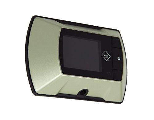 kh security Kamera: Digitale Türspionkamera, Türwächter Security, silber, 370125