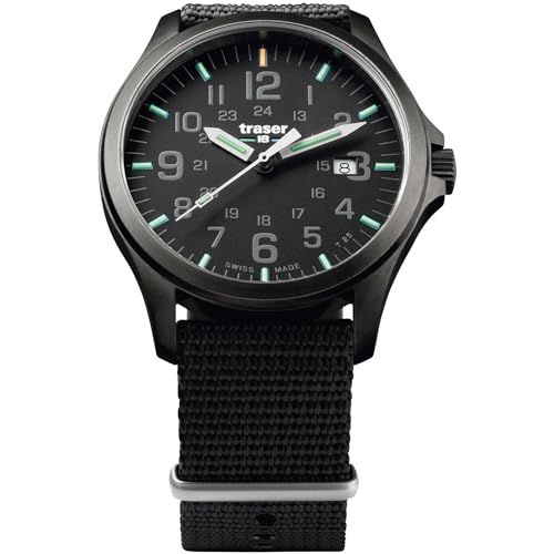 Officer Pro Herren Analog Quarz Uhr mit Nylon Armband 107422