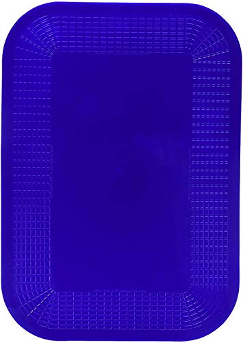 Dycem Non Slip Rectangular Pad 35 x 25 cm, Blue, Precut Adhering Pad, Grip Assistance, Non-Toxic, Prevents Objects From Sliding or Rolling, Ideal for Cups, Plates and Eating Utensils