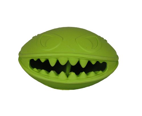 Jolly Pets JOLL082 Hundespielzeug Monster Mouth, 10 cm, Green 4"