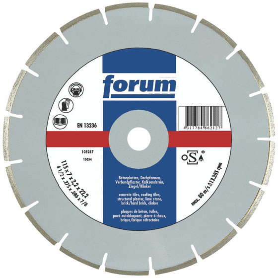 forum® - Diamant-Trennscheibe Laser 350 x 25,4 x 3,3mm