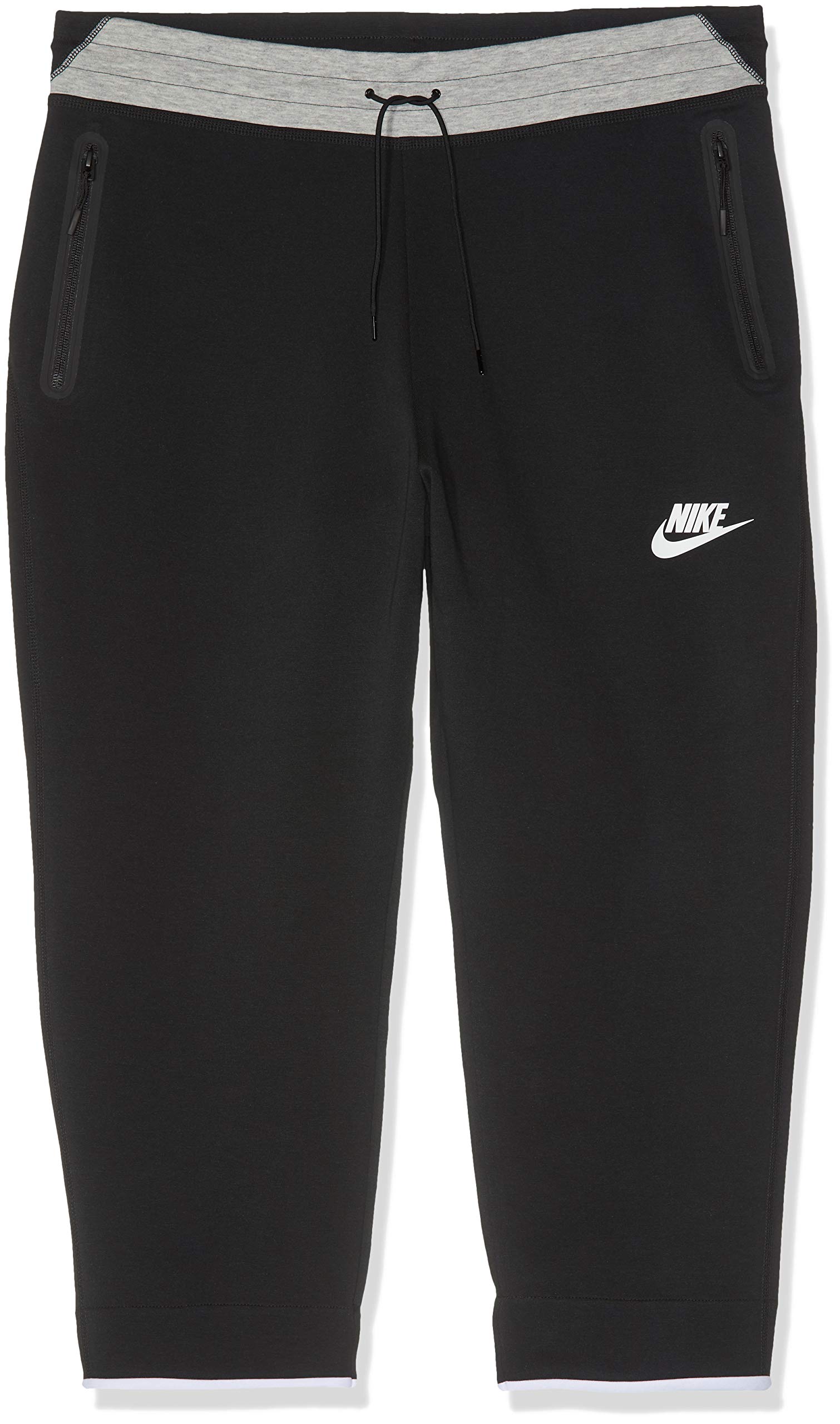 Nike Damen Sportswear Tech Fleece Trainingshose, Black/White, XS