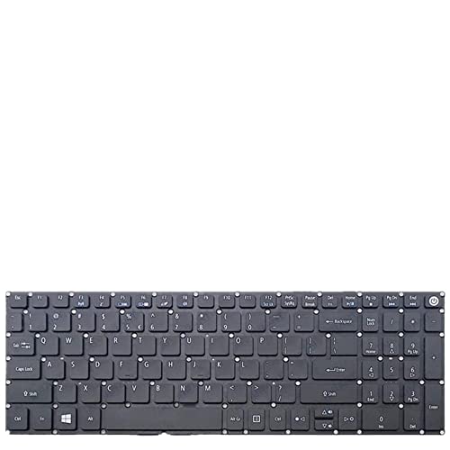FQ Laptop Tastatur für ACER für Aspire E5-575 E5-575G E5-575T E5-575TG Schwarz Amerikanische Version