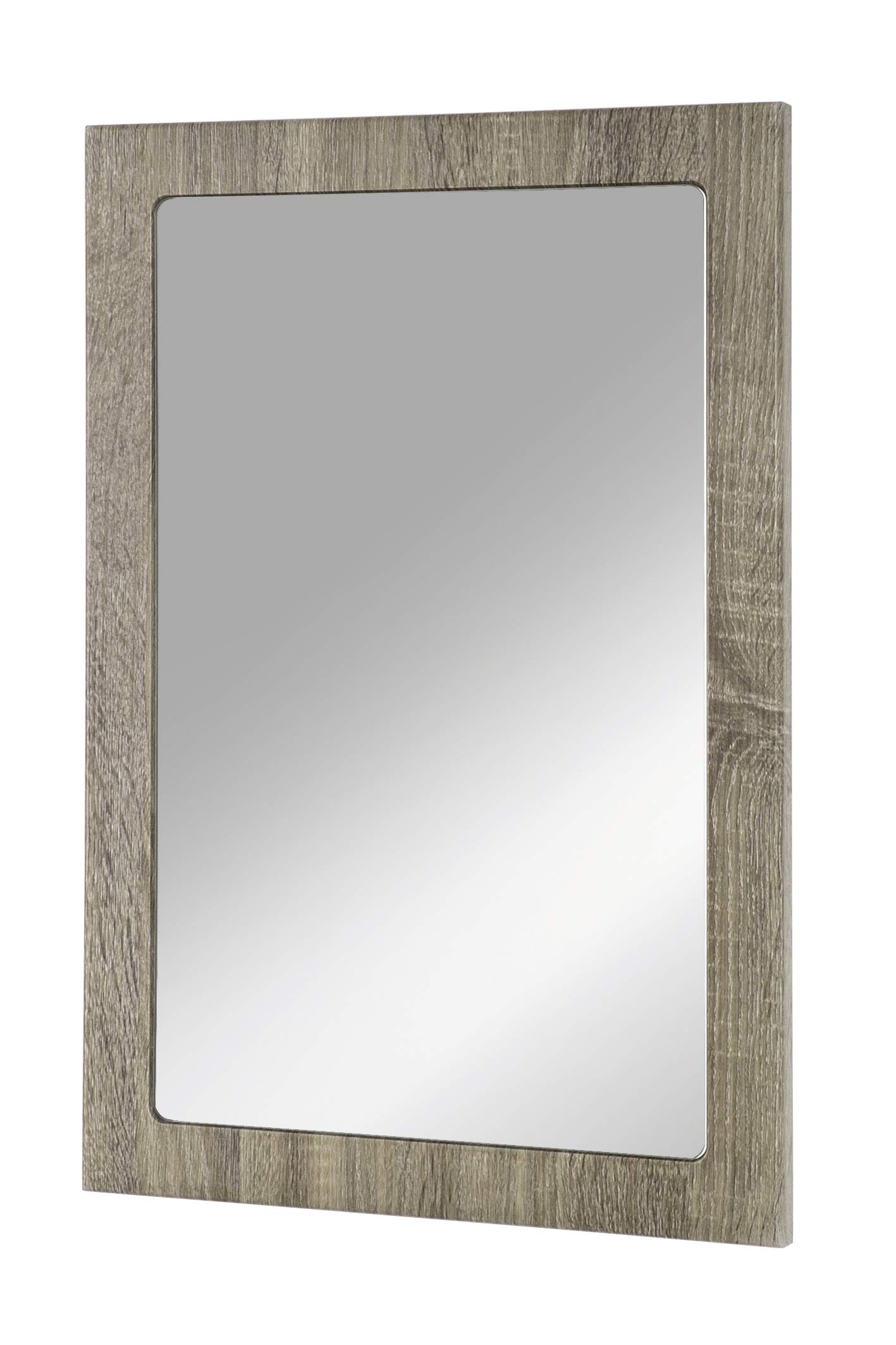 HAKU Möbel Spiegel, MDF, eiche trüffel, B 40 x T 2 x H 60 cm