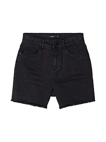 NAME IT Limited by Girl Jeansshorts High Waist Mom Fit 140Black Denim