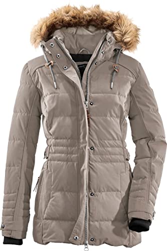 G.I.G.A. DX Damen Winterjacke Oiva, Farbe:Hellbeige, Größe:42