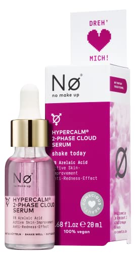 No shake today Hypercalm 2-Phasen Cloud Serum mit Azelainsäure für empfindliche und sensible Haut Hautberuhigend mindert Rötungen und Hautirritationen Pink 20ml