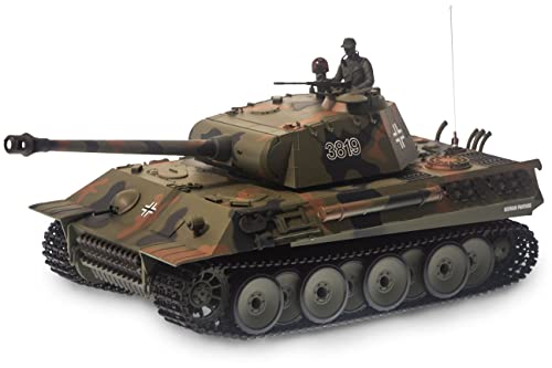 s-idee® 3819-1 Upgrade Version German Panther Panzer RC Heavy Tank 1:16