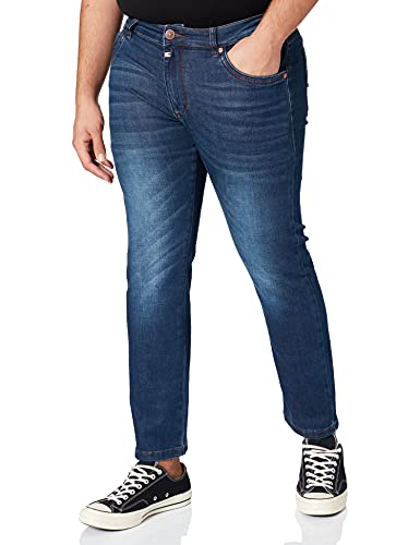 Timezone Herren Slim ScottTZ Jeans, Eclipse Blue Wash (3466), 31W / 36L