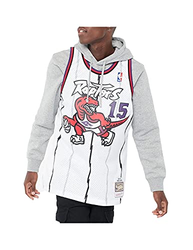 Mitchell & Ness Herren Shirt Toronto Raptors - NBA Swingman weiß M