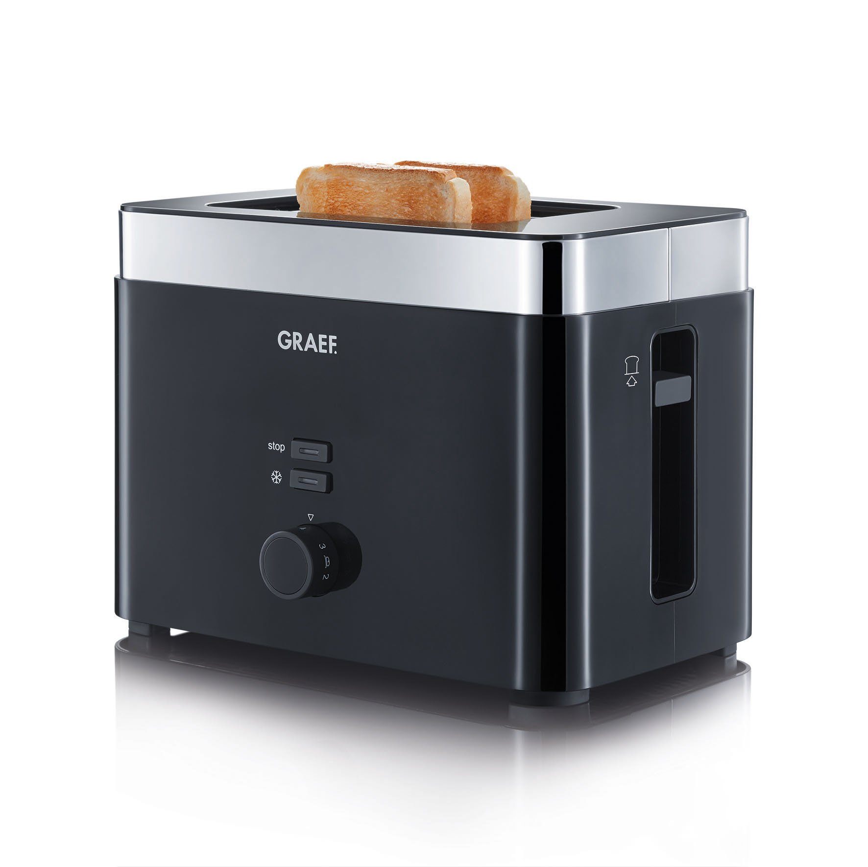 Graef Toaster TO 62, schwarz