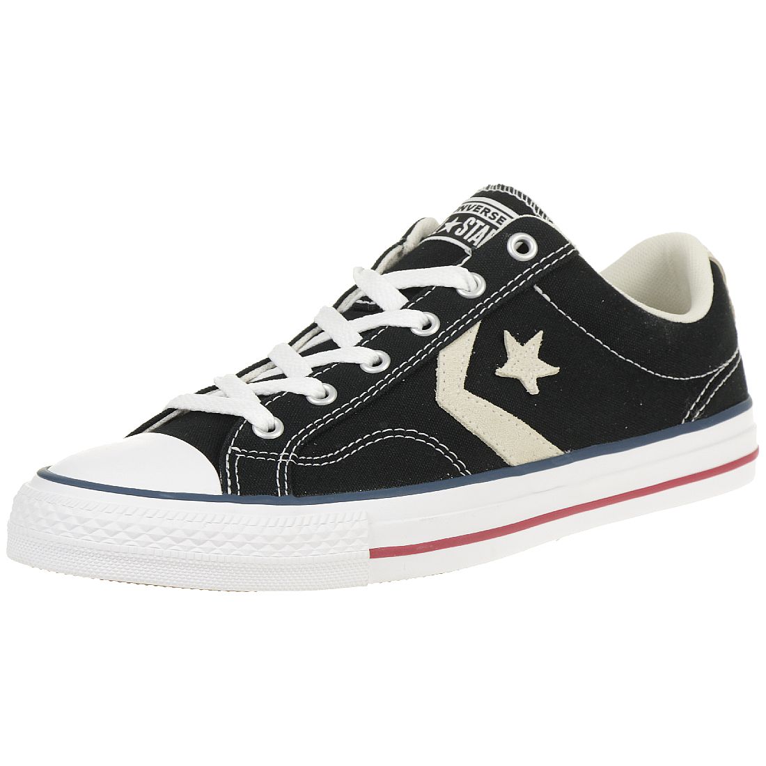 Converse STAR PLAYER OX Schuhe Sneaker Canvas Schwarz 144145C 36.5 EU