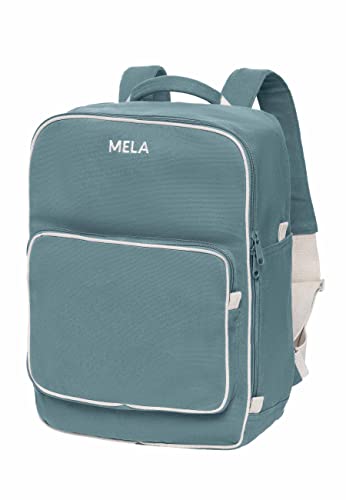 MELAWEAR MELA II Rucksack - Nachhaltig mit Fairtrade Cotton, GOTS und Grüner Knopf Zertifizierung, Farben MELA II:olivgrün