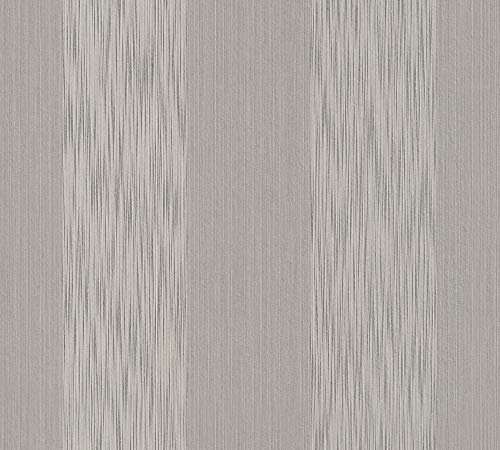 Architects Paper Textiltapete Tessuto Vliestapete Tapete neo-barock 10,05 m x 0,53 m beige grau Made in Germany 956296 95629-6
