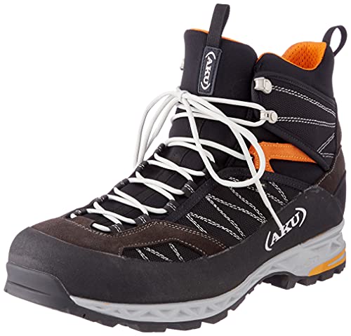 AKU M Tengu Lite GTX Orange-Schwarz, Herren Gore-Tex Hiking- und Approach-Schuh, Größe EU 38 - Farbe Schwarz - Orange