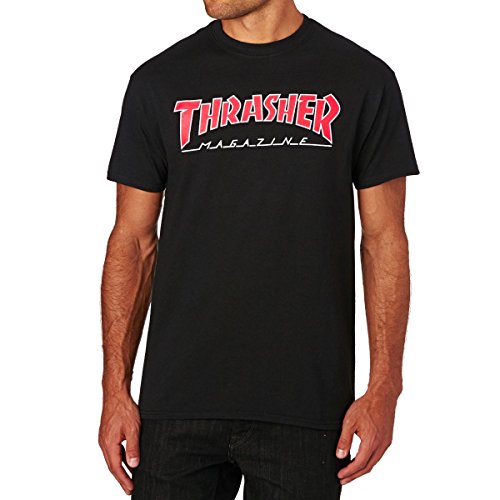 Thrasher Outline T-Shirt black