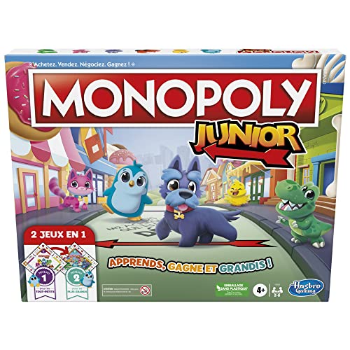 Monopoly Junior 2 in 1 - Kinderbrettspiel