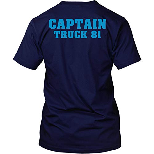 Chicago Fire Dept. - Captain Truck 81 T-Shirt (XXL)