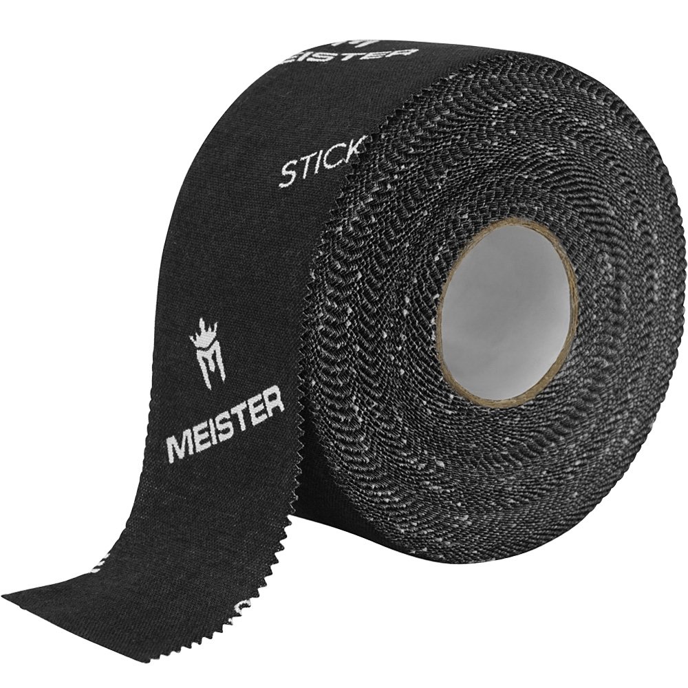 Meister StickElite poröses Sporttape - 13,7 m x 3,8 cm Herren Schwarz 3 Rollen