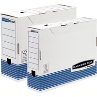 Fellowes BANKERS BOX SYSTEM Archiv-Schachtel, blau,(B)150 mm