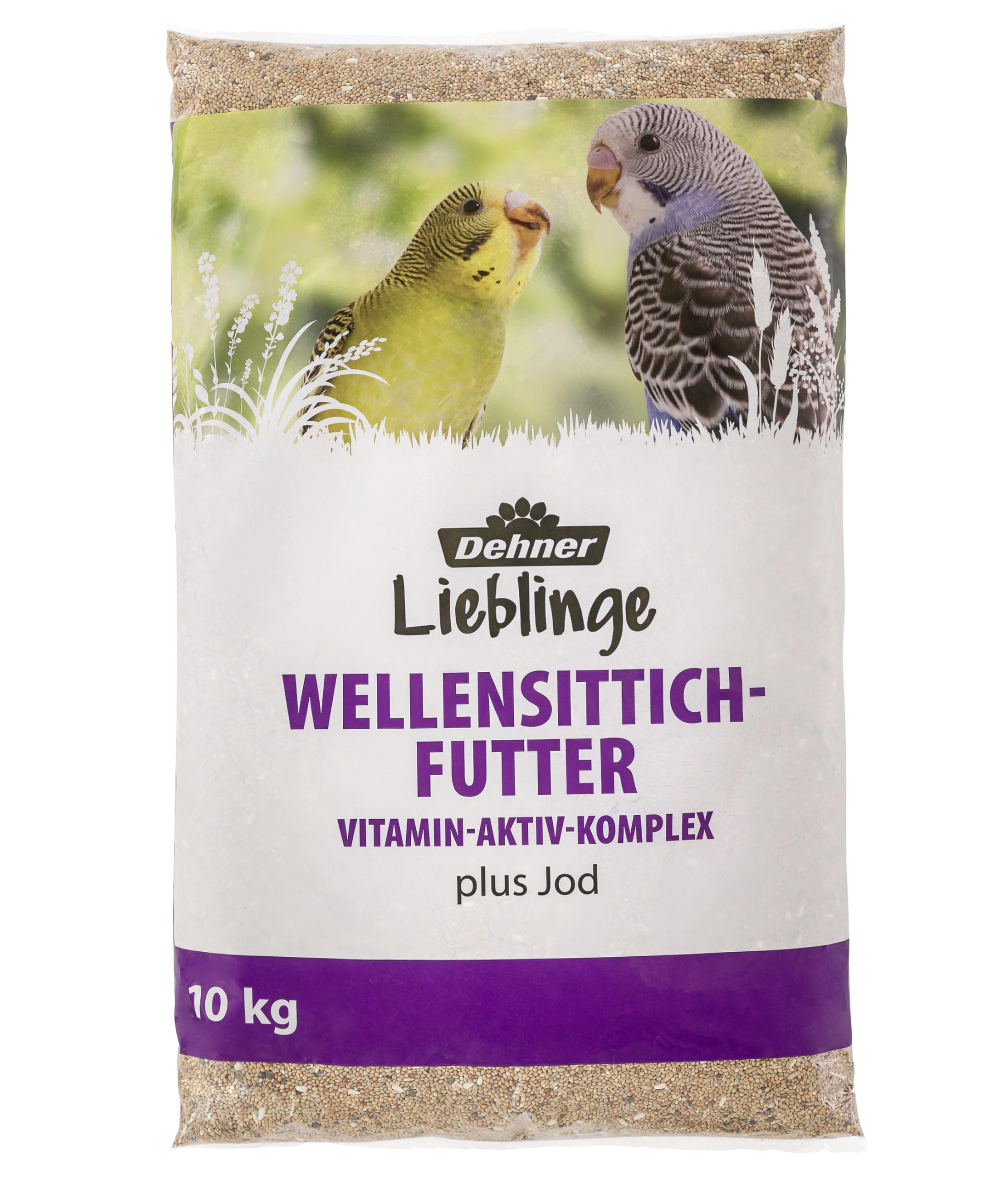 Dehner Lieblinge Vogelfutter, Wellensittich-Futter, Vitamin-Aktiv-Komplex, 10 kg
