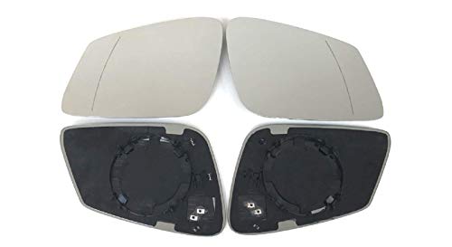 NICHT ABBLENDBAR! X1 erst ab Facelift 2012! Pro!Carpentis Spiegel Spiegelglas links + rechts SET kompatibel mit X1 E84 ab 07.2012 1er F20 F21 3er F30 F31 F35 F80