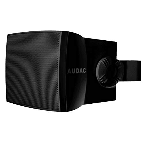 Audac SAU WX502MK2-B Lautsprecher, WX, 2 Wege, 5 Zoll, 50 W/8 Ω-100 V, Schwarz