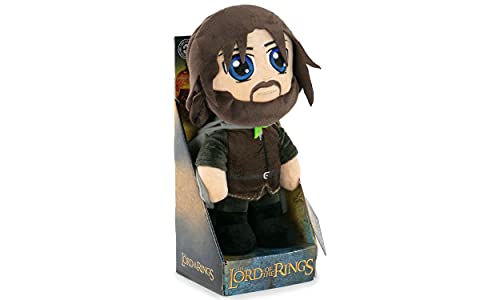 The Lord of The Rings - Der Herr der Ringe 28cm Aragorn Frodo Gandalf Gollum Legolas Collector's Edition Plüsch - Super Soft Qualität (Mit Box Präsentation, Aragorn)