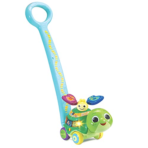 VTech Laufschildkröte, Spielzeug zum Anziehen für Babys +12 Monate, Gehhilfe-Version - Spanisch (3480-547622)