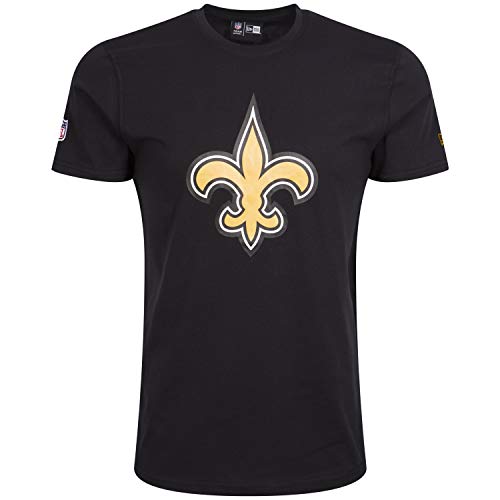 New Era Herren New Orleans Saints T-Shirt, Schwarz, M