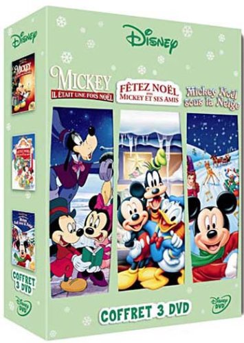 Mickey : il etait une fois Noël ; fetez Noël avec mickey et ses amis! ; Noël sous la neige [FR IMPORT]