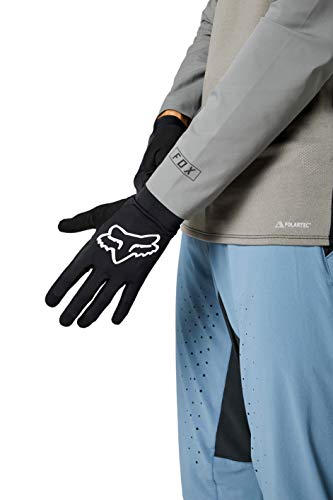 Fox Handschuhe Flexair - Fahrradhandschuhe - langfingrige Hanschuhe - Lange Handschuhe, Farbe:Black, Größe:XL