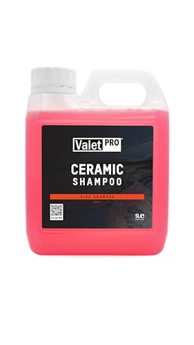 ValetPRO Ceramic Shampoo 1L | Autoshampoo Konzentrat mit starker Reinigungsleistung | Keramik Auto Shampoo mit Schutzschicht vor Neuverschmutzung | längere Haltbarkeit für Keramikversiegelungen
